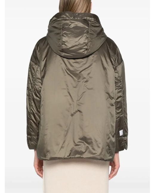 Max Mara Greenmo Padded Hooded Coat