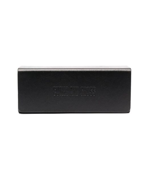 Cutler & Gross Brown 1386 Square Frame Sunglasses
