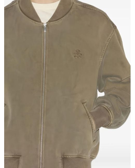 Isabel Marant Natural Marty Bomber Jacket for men