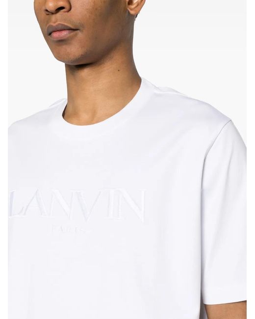 Lanvin White T-Shirts And Polos for men