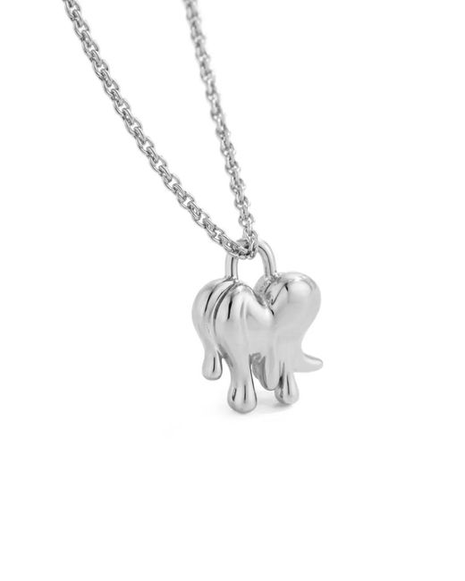 Yoj White Loff Pendant Necklace