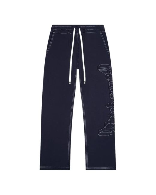 Godspeed Blue Og Logo Track Pants for men