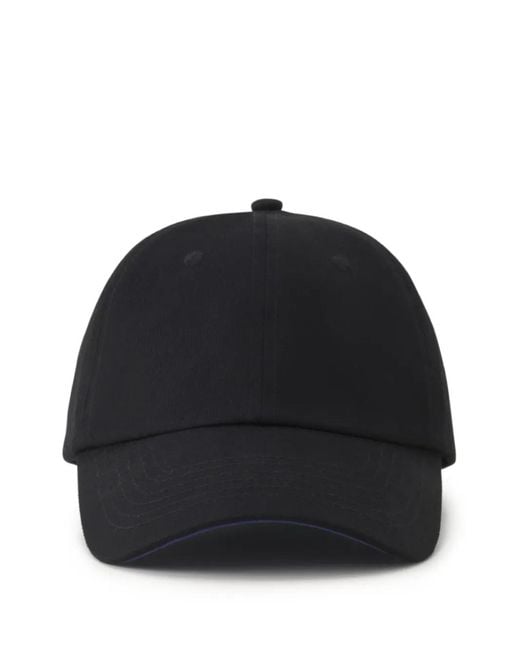 Lanvin Baseballkappe Mit Logo-Patch in Black für Herren