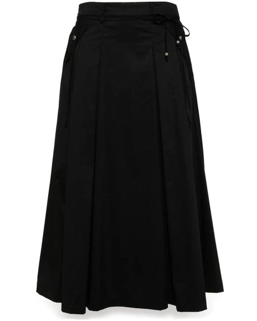 Musium Div. Aラインスカート Black