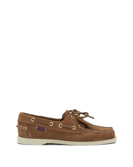 Sebago Brown Docksides Boat Shoes