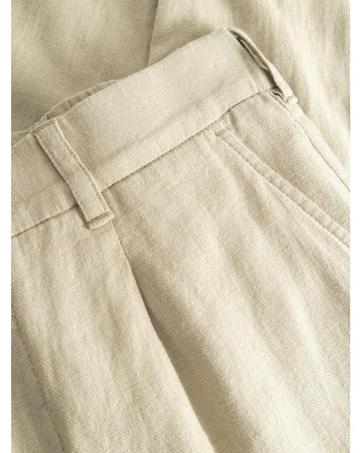 Gabba Natural Pantalon Plissé À Taille Élastiquée for men