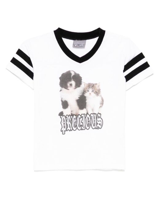 トップス ashley williams poodle baby tee POODLE BABY TEE – Ashley Williams