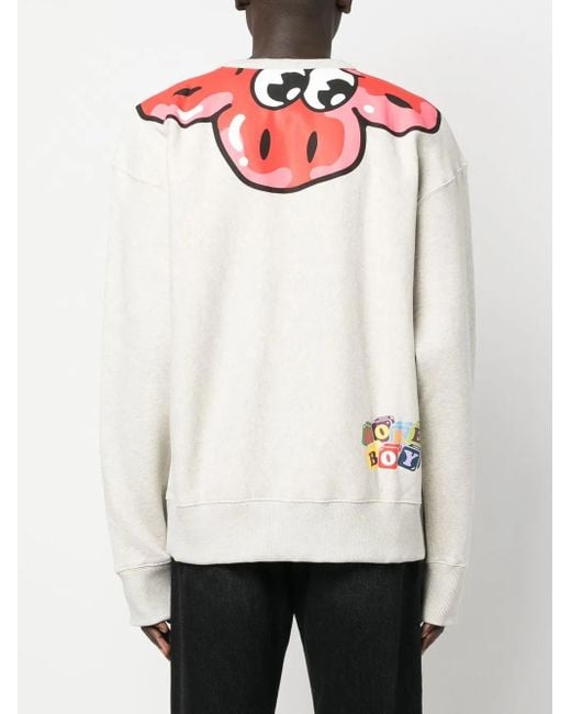 メンズ KENZO Boke Flower グラフィック スウェットシャツ Gray