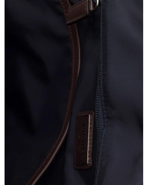 Prada Blue Speedrock Re-Nylon Backpack for men