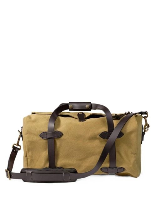 Filson Brown Small Water-Resistant Duffle Bag for men