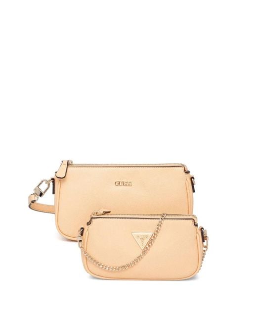 Guess Noelle ミニ ショルダーバッグ Natural