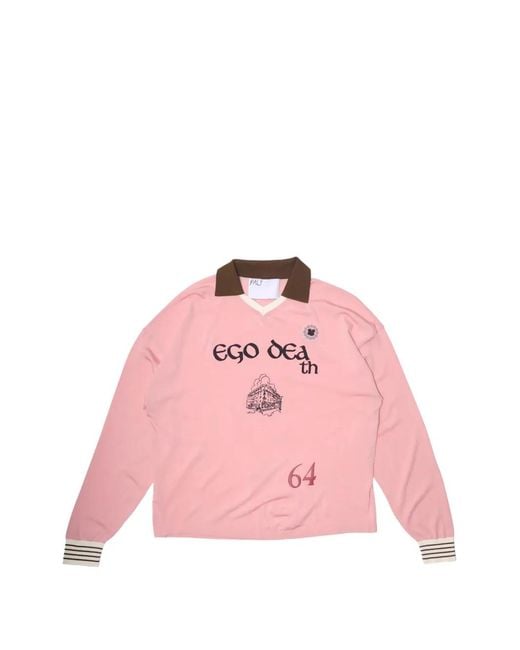 PALY Pink Ego Death Soccer T-Shirt