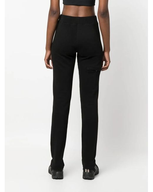 1017 ALYX 9SM Black Drawstring-Waist Track Pants