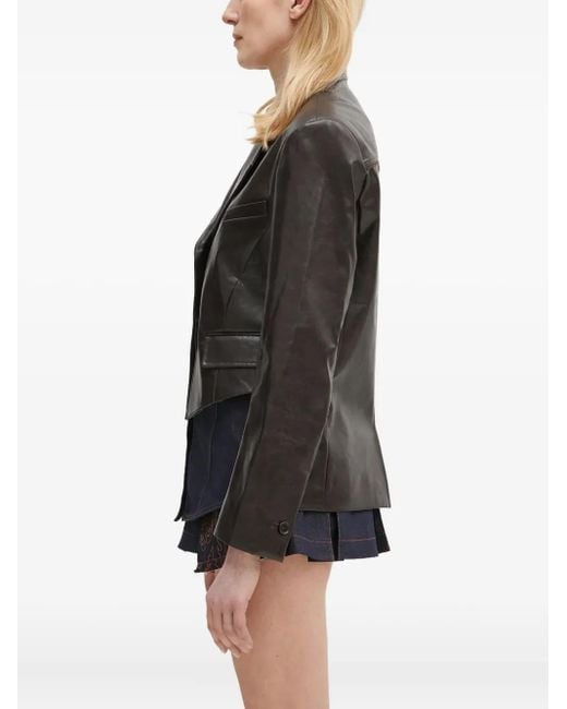 ANDERSSON BELL Black Cropped Jacket