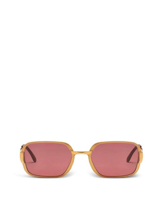 Fortela Pink Marwitz Square-Frame Sunglasses for men