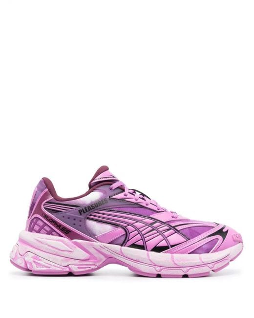 PUMA X Pleasures Velophasis スニーカー Purple