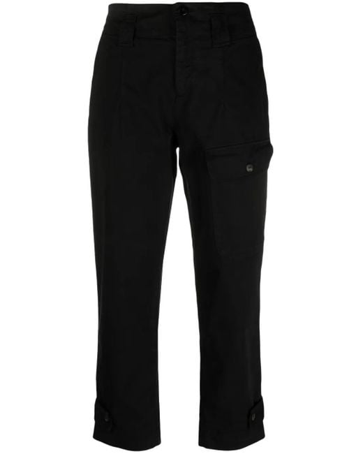 Pinko Black High-waisted Trousers