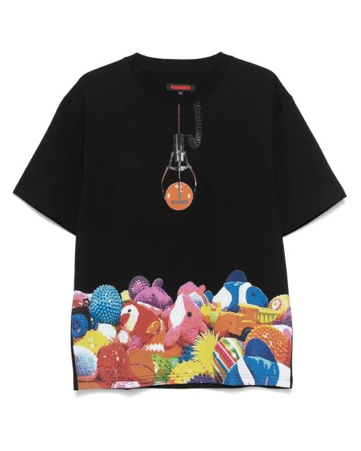 メンズ Pleasures Claw Tシャツ Black