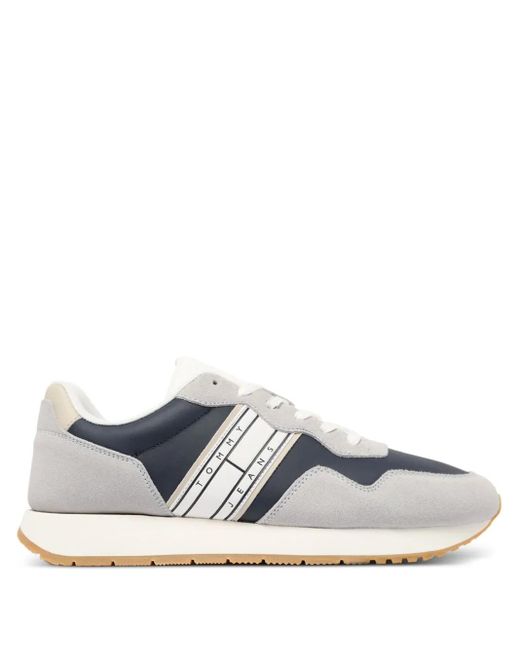 Tommy Hilfiger White Leather Sneakers for men