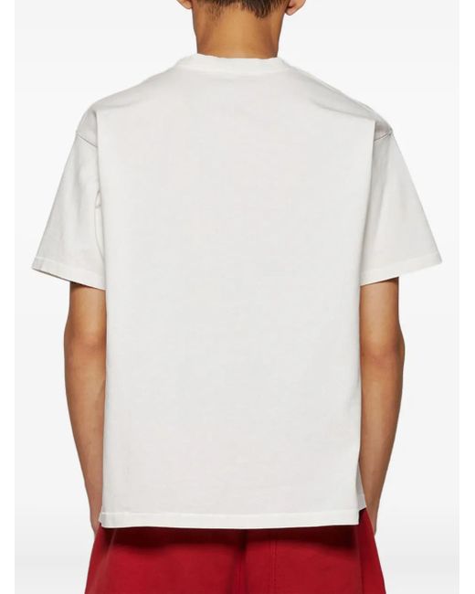 メンズ Bode Rebus Tシャツ White