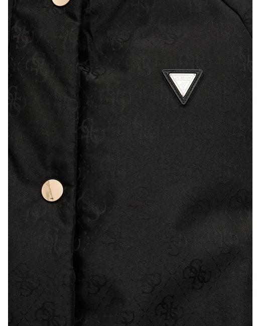 Guess Black 4G Hooded Jacket