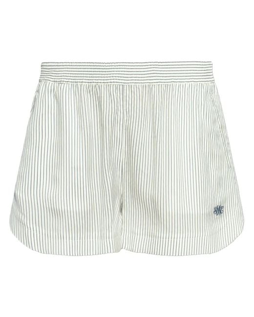 Stella McCartney White Silk Shorts