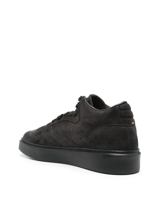 Doucal's Black Suede Sneakers for men