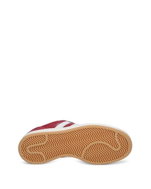 Adidas Campus 00S Suède Sneakers Met Drie Strepen in het Red