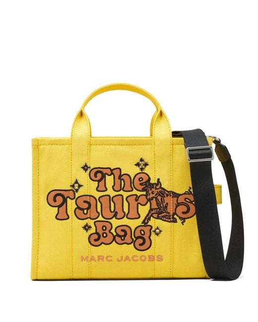 Marc Jacobs Yellow X Elijah Funk The Zodiac Tote Bag