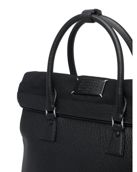 Maison Margiela Black 5Ac Leather Backpack