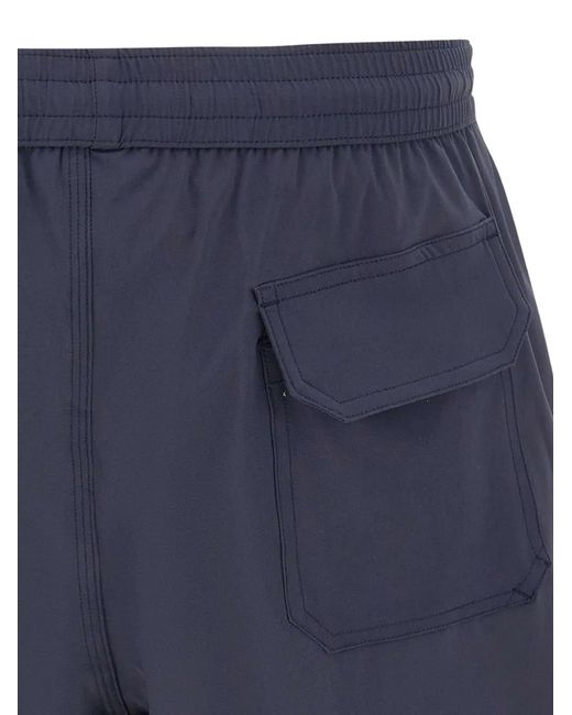 Peuterey Blue Fitenia Stretch 02 Swim Shorts for men