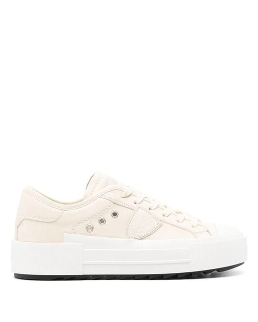 Philippe Model White Paris Haute Sneakers
