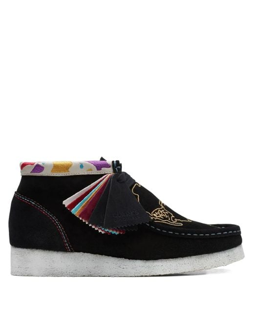 Clarks Wallabee Boots Black