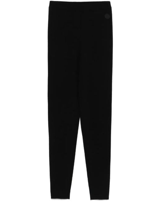 Yves Salomon テーパードパンツ Black