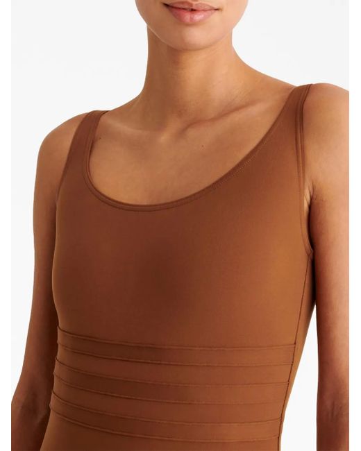 Eres Brown Asia Scoop-Back Swimsuit