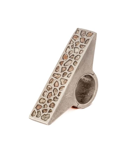 Parts Of 4 White Sistema Sterling- Diamond Ring