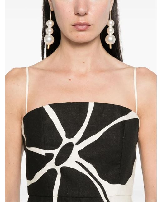 Cala De La Cruz Black Roma Mini Dress
