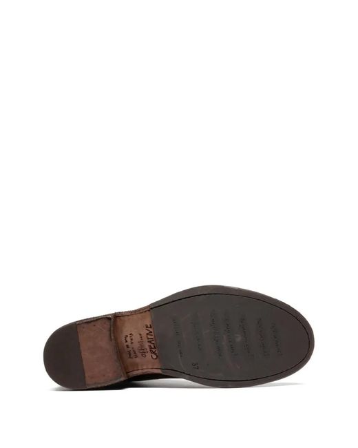 Officine Creative Brown Legrand 169 Zip Boots