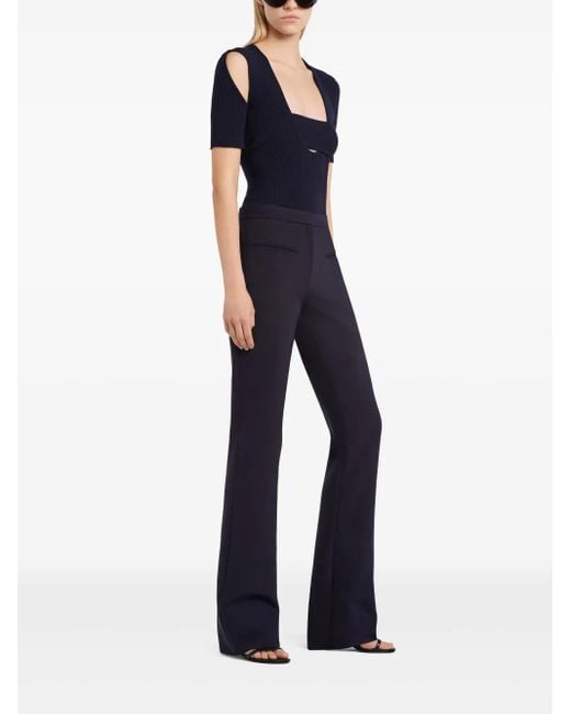 Courreges Blue Infinity Top