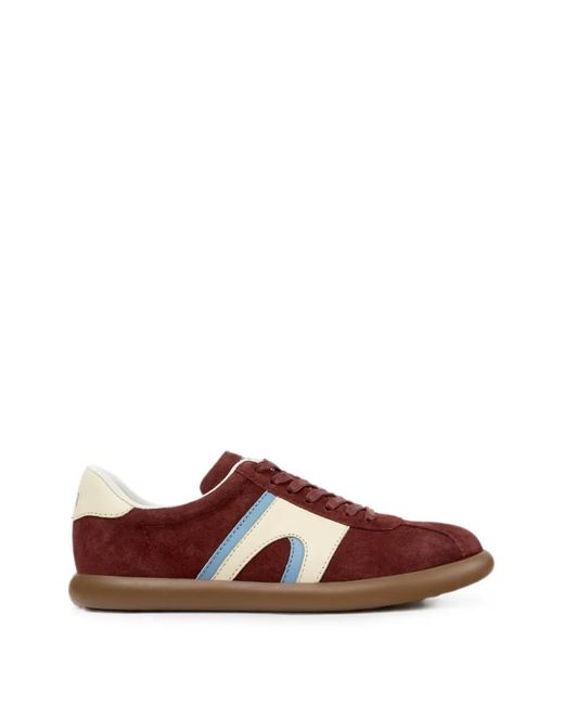 Camper Brown Pelotas Soller Nubuck Leather Sneakers