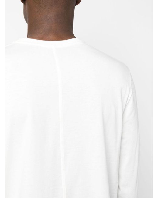 Leon long-sleeve T-shirt The Row de hombre de color White