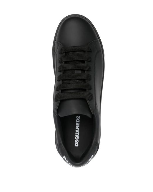 DSquared² Black X Manchester City Low-Top Sneakers for men