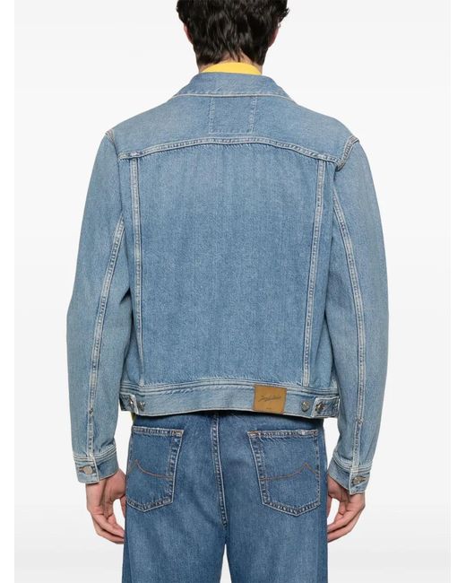 Jacob Cohen Blue 'Trucker' Jacket for men