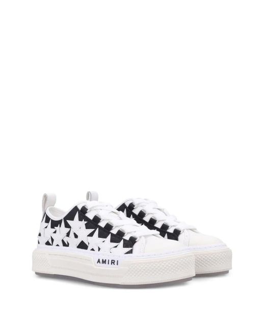 Amiri White Stars Low-Top Sneakers