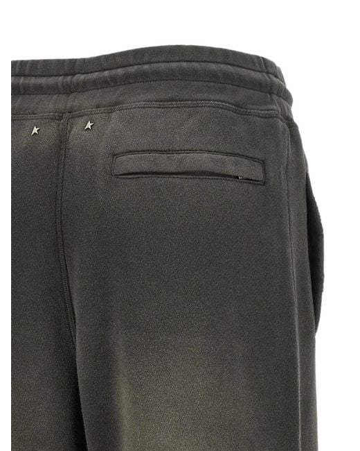 Golden Goose Deluxe Brand Gray Star Track Pants