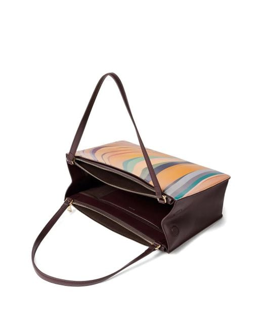 Borsa Tote Dusky Swirl di Paul Smith in Yellow