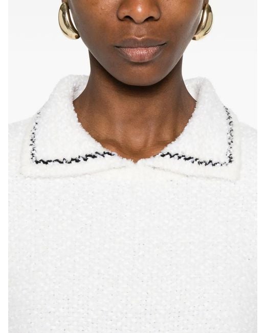 Marc Cain White Knitted