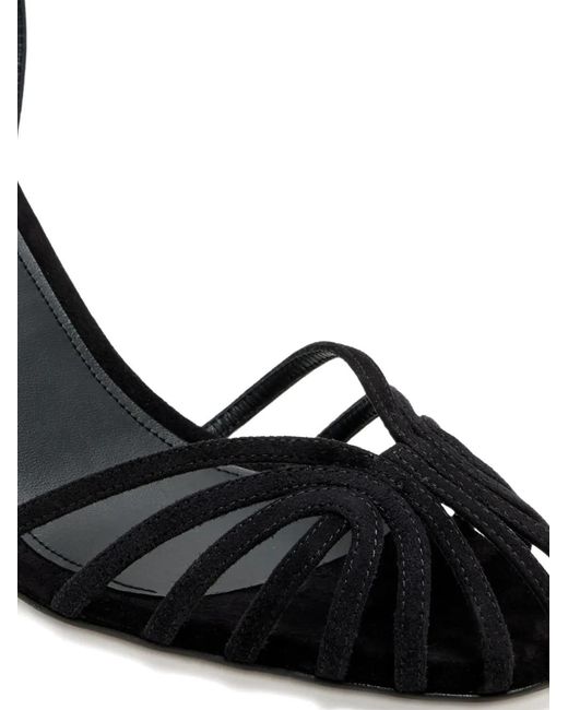 ALEVI Black 75Mm Blake Heeled Sandals