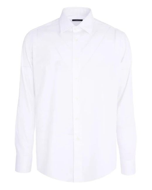 Tombolini Button-Down Overhemd in het White voor heren