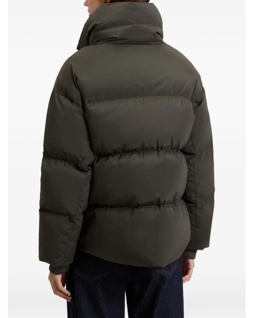 Woolrich Green Kelly Quilted Down Jacket